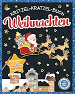 Kritzel-Kratzel-Buch Weihnachten. Für Kinder ab 5 Jahren