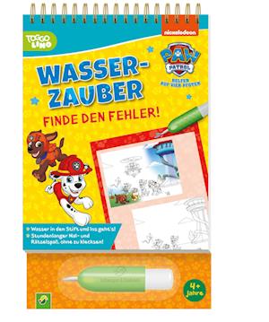 PAW Patrol Wasserzauber | Finde den Fehler. Einfach mit Wasser malen!