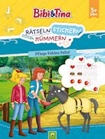 Bibi & Tina: Rätseln Stickern Kümmern: Pflege Fohlen Felix!