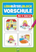 Lernrätselblock Vorschule | Für Kinder ab 5 Jahren