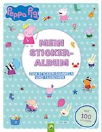 Peppa Pig Mein Stickeralbum mit 100 Stickern