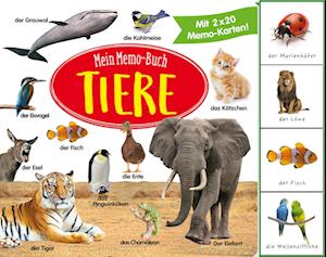 Mein Memo-Buch Tiere