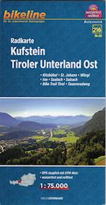 Kufstein, Tiroler Unterland Ost : Kitzbühel, St. Johann, Wörgl, Inn, Saalach, Salzach, Trail Tirol, Tauernradweg 216