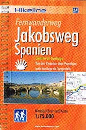 Fernwanderweg Jakobsweg Spanien: Camino de Santiago 1:75.000