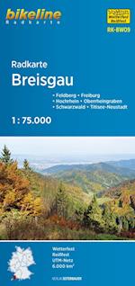 Breisgau cycle map