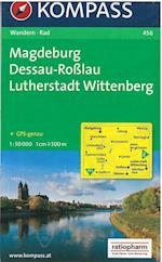 Magdeburg Dessau-Rosslau Lutherstadt Wittenberg, Kompass Wanderkarte 456