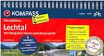 Kompass Fahrradführer 6424: Lechtal : Von Steeg über Füssen nach Donauwörth