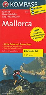 Mallorca, Kompass Rad- Mountainbike- Freizeitkarte 3500