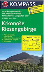 Krkonose Riesengebirge, Kompass Wanderkarte 2087
