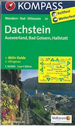 Dachstein, Ausseerland, Bad Goisern, Hallstatt, Kompass Wandern- Rad- & Skikarte 20