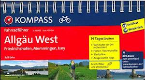Kompass Fahrradführer 6418: Allgäu West, Friedrichshafen, Memmingen, Isny