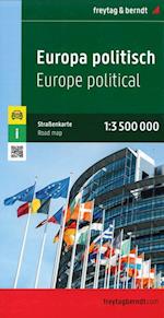 Europe Political, Freytag & Berndt Road Map