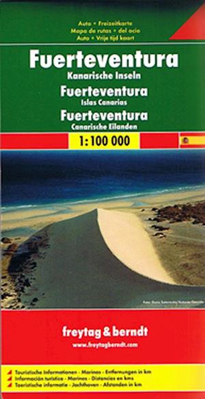 Fuerteventura Road + Leisure Map, Freytag & Berndt