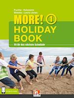 MORE! Holiday Book 1, mit 1 Audio-CD