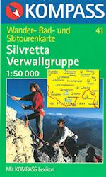 Silvretta-Verwallgruppe, Kompass Wanderkarte 41 1:50 000