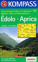 Edolo Aprica, Kompass Wander- Rad- und Skitourenkarte 94