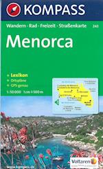 Menorca*, Kompass Wanderkarte 243 1:50 000