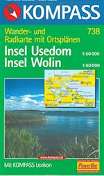 Insel Usedom*, Kompass Wanderkarte 738 1:50 000