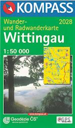 Wittingau (Trebon), Kompass Wander- u. Radwanderkarte 2028 1:50 000