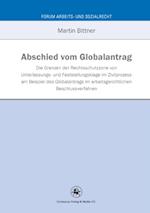 Abschied vom Globalantrag