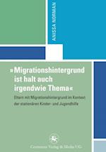 "Migrationshintergrund ist halt auch irgendwie Thema"