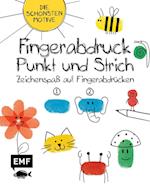 Fingerabdruck, Punkt und Strich - Zeichenspaß auf Fingerabdrücken