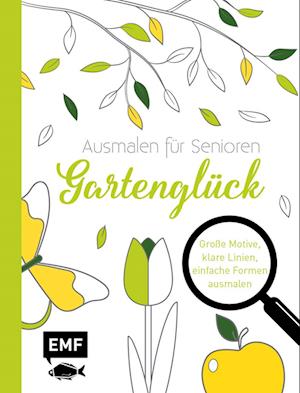 Ausmalen für Senioren - Gartenglück