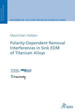 Polarity-Dependent Removal Interferences in Sink EDM of Titanium Alloys