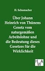 Über Johann Heinrich von Thünens Gesetz vom naturgemäßen Arbeitslohne und die Bedeutung dieses Gesetzes für die Wirklichkeit