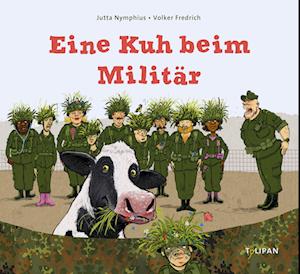 Eine Kuh beim Militär