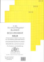 DürckheimRegister® BLANKO-GELB beschreibbar für deine Gesetze