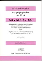 ABGABENORDNUNG & FGO Dürckheim-Markierhinweise/Fußgängerpunkte für das Steuerberaterexamen: Dürckheim'sche Markierhinweise