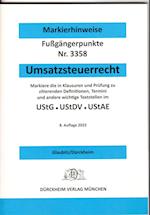 UMSATZSTEUERRECHT Dürckheim-Markierhinweise/Fußgängerpunkte für das Steuerberaterexamen