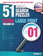 Sam's Extra Large Print Word Search Games