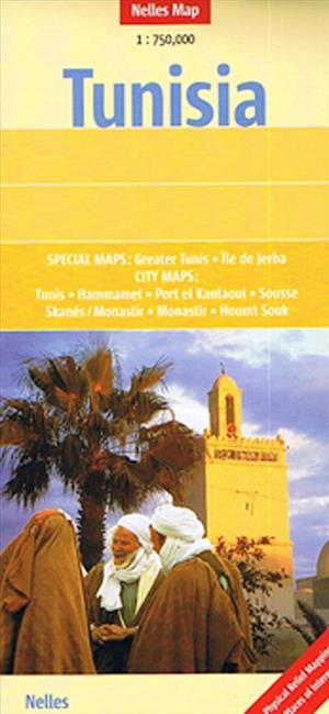 Tunisia, Nelles Map