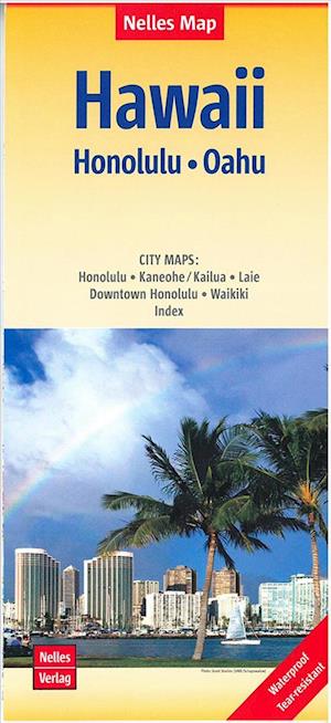 Hawaii: Honolulu Oahu, Nelles Map