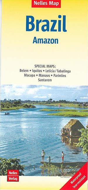 Brazil: Amazon, Nelles Maps