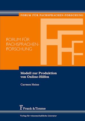 Modell zur Produktion von Online-Hilfen