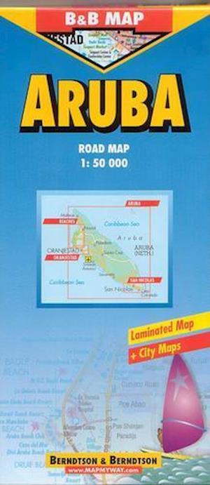 Aruba (lamineret), Borch map 1:50.000
