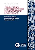 Studien zu einer störungsspezifischen klientenzentrierten Psychotherapie