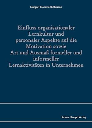 Fromme-Ruthmann, M: Einfluss organisationaler Lernkultur