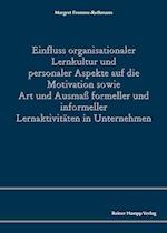 Fromme-Ruthmann, M: Einfluss organisationaler Lernkultur