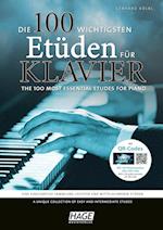 Die 100 wichtigsten Etüden für Klavier + QR-Codes