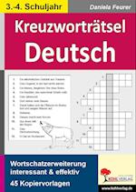 Kreuzworträtsel Deutsch 3.-4. Schuljahr