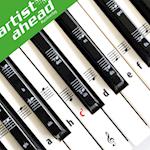 ARTIST AHEAD® Noten Aufkleber für Klavier & Keyboard