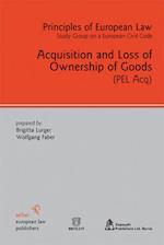 Acquisition and Loss of Ownership of Goods