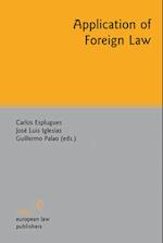 Application of Foreign Law