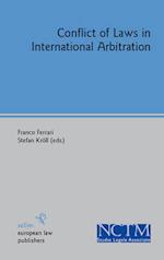 Conflict of Laws in International Arbitration