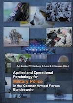 Applied and Operational Psychology for Military Police in the German Armed Forces Bundeswehr