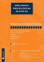 Slawischer Sprachvergleich Fuer Die Praxis